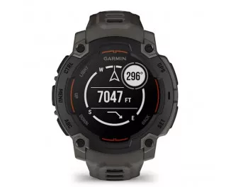 Смарт-часы GARMIN Instinct E 45mm Black with Charcoal Band (010-02933-00)