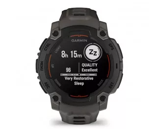 Смарт-часы GARMIN Instinct E 45mm Black with Charcoal Band (010-02933-00)
