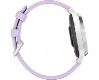 Смарт-часы GARMIN Lily 2 Active Silver with Purple Jasmine Silicone Band (010-02891-01)