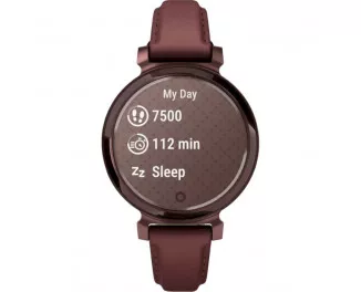 Смарт-часы GARMIN Lily 2 Classic Dark Bronze with Mulberry Leather Band (010-02839-03/61)