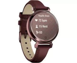 Смарт-часы GARMIN Lily 2 Classic Dark Bronze with Mulberry Leather Band (010-02839-03/61)