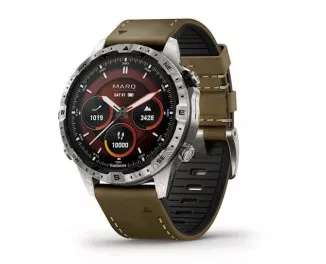 Смарт-часы GARMIN MARQ (Gen 2) Adventurer - Damascus Steel Edition (010-03393-30/31)