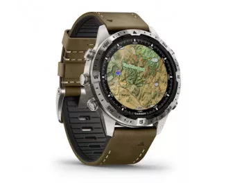 Смарт-часы GARMIN MARQ (Gen 2) Adventurer - Damascus Steel Edition (010-03393-30/31)