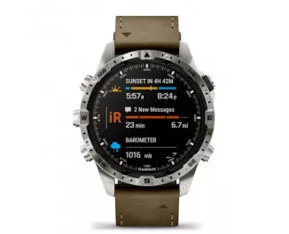 Смарт-часы GARMIN MARQ (Gen 2) Adventurer - Damascus Steel Edition (010-03393-30/31)