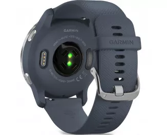 Смарт-часы GARMIN Venu 2 Silver Bezel with Granite Blue Case and Silicone Band (010-02430-10)