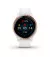Смарт-часы GARMIN Venu 2S Rose Gold Bezel with White Case and Silicone Band (010-02429-13)