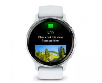 Смарт-годинник GARMIN Venu 3 Slate S. Steel Bezel w. Black Case and S. Band (010-02784-00)