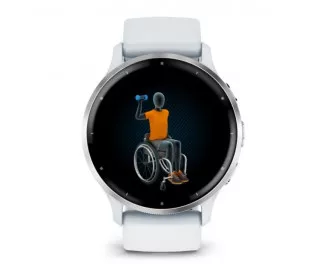 Смарт-годинник GARMIN Venu 3 Slate S. Steel Bezel w. Black Case and S. Band (010-02784-00)
