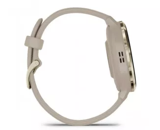 Смарт-часы GARMIN Venu 3S Soft Gold S. Steel Bezel w. French Gray Case and S. Band (010-02785-02)