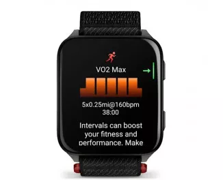 Смарт-годинник GARMIN Venu X1 Black with Slate Titanium Caseback and Black ComfortFit Nylon Band (010-02980-00/02)
