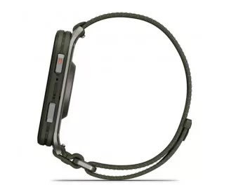 Смарт-годинник GARMIN Venu X1 Moss with Titanium Caseback and Moss ComfortFit Nylon Band (010-02980-01/03)