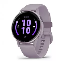 Смарт-часы GARMIN vivoactive 5 Metallic Orchid Aluminum Bezel with Orchid Case and Silicone (010-02862-13/53)