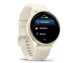 Смарт-годинник GARMIN Vivoactive 6 Lunar Gold with Bone Band (010-02985-01)