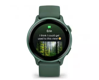 Смарт-часы GARMIN Vivoactive 6 Metallic Jasper Green with Jasper Green Band (010-02985-02)