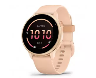 Смарт-часы GARMIN Vivoactive 6 Metallic Pink Dawn with Pink Dawn Band (010-02985-03)