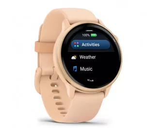 Смарт-годинник GARMIN Vivoactive 6 Metallic Pink Dawn with Pink Dawn Band (010-02985-03)