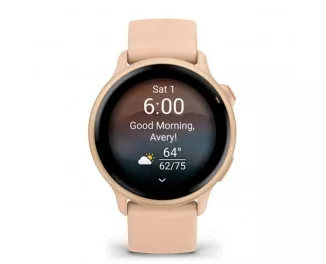 Смарт-годинник GARMIN Vivoactive 6 Metallic Pink Dawn with Pink Dawn Band (010-02985-03)