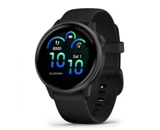 Смарт-часы GARMIN Vivoactive 6 Slate with Black Band (010-02985-00)