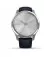 Смарт-часы GARMIN vivomove Luxe Silver-Blue Leather (010-02241-20)