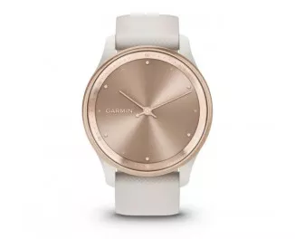 Смарт-годинник GARMIN Vivomove Trend Peach Gold S. Steel Bezel w. Ivory Case and S. Band (010-02665-01)