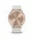 Смарт-годинник GARMIN Vivomove Trend Peach Gold S. Steel Bezel w. Ivory Case and S. Band (010-02665-01)
