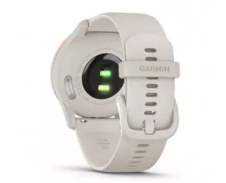 Смарт-годинник GARMIN Vivomove Trend Peach Gold S. Steel Bezel w. Ivory Case and S. Band (010-02665-01)