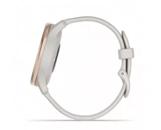 Смарт-годинник GARMIN Vivomove Trend Peach Gold S. Steel Bezel w. Ivory Case and S. Band (010-02665-01)