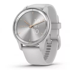 Смарт-годинник GARMIN Vivomove Trend Silver S. Steel Bezel w. Mist Gray Case and S. Band (010-02665-03)