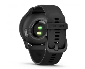 Смарт-годинник GARMIN Vivomove Trend Slate S. Steel Bezel with Black Case and S. Band (010-02665-00)