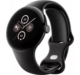 Смарт-часы Google Pixel Watch 2 LTE Matte Black Aluminum Case / Obsidian Active Band