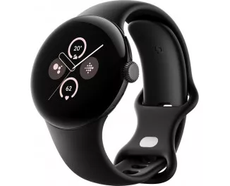 Смарт-часы Google Pixel Watch 2 LTE Matte Black Aluminum Case / Obsidian Active Band