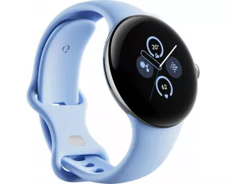 Смарт-годинник Google Pixel Watch 2 LTE Polished Silver Aluminum Case / Bay Active Band