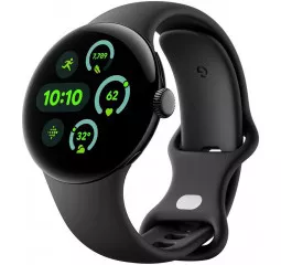 Смарт-часы Google Pixel Watch 3 41 mm LTE Matte Black Aluminum Case/Obsidian Active Band