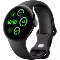 Смарт-часы Google Pixel Watch 3 41mm Wi-Fi Matte Black Aluminum Case/Obsidian Active Band