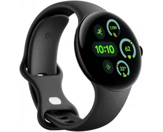 Смарт-часы Google Pixel Watch 3 41mm Wi-Fi Matte Black Aluminum Case/Obsidian Active Band