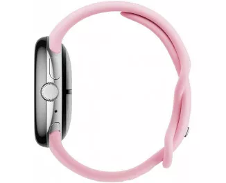 Смарт-часы Google Pixel Watch 3 41mm Wi-Fi Polished Silver Aluminum Case / Rose Quartz Active Band