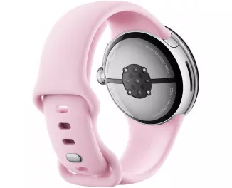 Смарт-часы Google Pixel Watch 3 41mm Wi-Fi Polished Silver Aluminum Case / Rose Quartz Active Band