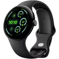Смарт-часы Google Pixel Watch 3 45mm Wi-Fi Matte Black Aluminum Case / Obsidian Active Band