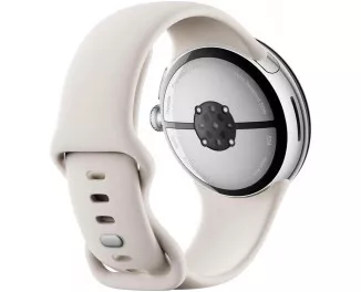 Смарт-годинник Google Pixel Watch 3 45mm Wi-Fi Polished Silver Aluminum Case / Porcelain Active Band