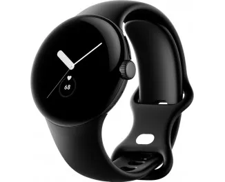 Смарт-часы Google Pixel Watch LTE Matte Black case / Obsidian Active band EU (GA04300-DE)