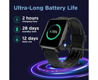 Смарт-годинник Motorola Moto Watch 70 Phantom Black