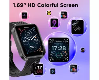 Смарт-годинник Motorola Moto Watch 70 Phantom Black