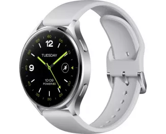 Смарт-часы Xiaomi Watch 2 Sliver Case With Gray TPU Strap (BHR8034GL) Global