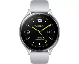 Смарт-часы Xiaomi Watch 2 Sliver Case With Gray TPU Strap (BHR8034GL) Global