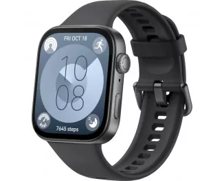 Смарт-годинник Huawei Watch Fit 3 43mm Black (55020CEC) UA