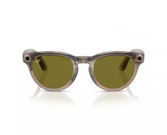 Смарт-очки Ray-Ban Meta Headliner Shiny Warm Stone/Transition Dark Greem (RW4009F 6705M151)