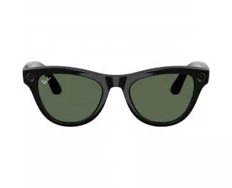 Смарт-очки Ray-Ban Meta Skyler Gen 2 Standard Shiny Black Frame / G-15 Green Lenses (RW4014 601/71 52-20)