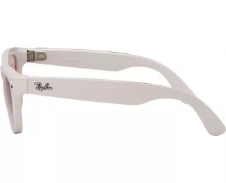 Смарт-очки Ray-Ban Meta Skyler Shiny Chalky Gray/Gradient Cinnamon Pink (RW4010 670013 52-20)