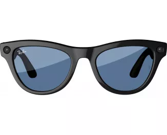 Смарт-очки Ray-Ban Meta Skyler Standard - Shiny Black/Transitions Cerulean Blue (RW4010 601/MF 52-20)