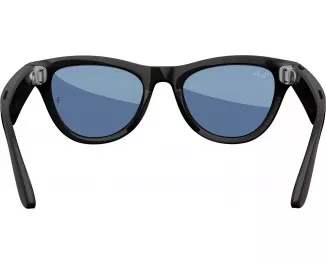 Смарт-очки Ray-Ban Meta Skyler Standard - Shiny Black/Transitions Cerulean Blue (RW4010 601/MF 52-20)